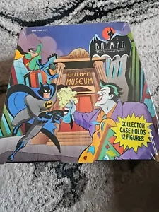 BATMAN THE ANIMATED SERIES COLLECTOR CASE TRAY And FIGURES TOY CORP 1994 - Picture 1 of 6