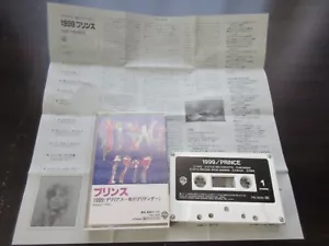 Prince 1999 Japan Cassette Tape in 1982 PKI-3020 Delirious Let's Pretend We're - Picture 1 of 6
