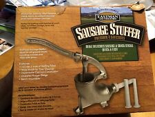 Eastman Outdoors Cast Iron Sausage Stuffer w/3 Stuffing Tubes  Small Batch Ready