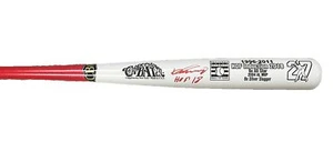 Vladimir Guerrero Sr “HOF 18” Signed COBATCO Career Stat Bat JSA STICKER ONLY - Picture 1 of 5