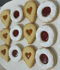 500g Sable Kekse selbstgebackene Plätzchen für jeden Anlass - Bild 1 von 2