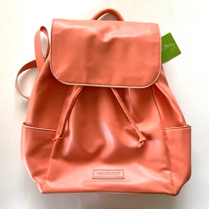 Vera Bradley Coral Drawstring Backpack - Picture 1 of 21