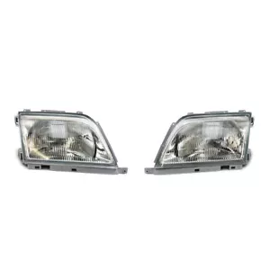 Phare avant Set Gauche Droite Sl R129 W129 Mercedes-Benz Avec Pneumatique Lwr - Picture 1 of 10