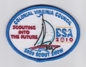 PARCHE 2010 100 AÑOS DE BOY SCOUTS OF AMÉRICA COLONIAL VIRGINIA CONSEJO SCOUT - Imagen 1 de 2