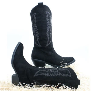 Texan Boots Women Shoes Camperos Low Heel Comfortable 1523 - Picture 1 of 6