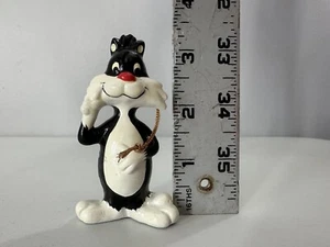 Warner Bros Inc 1982 SYLVESTER Cat Christmas Tree Ornament Looney Tunes Flaking - Picture 1 of 8