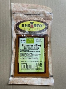 %Rabatt% Herrmann Gewürze Bio Pommes Gewürzmischung 100g - Bild 1 von 1