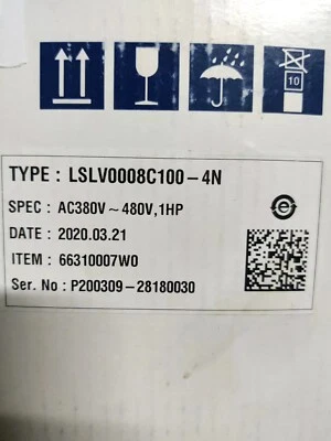 NEW LS IE7 series inverter LSLV0008C100-4N 380v 0.75kw - Image 1 of 2