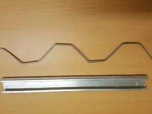 Clip Lock 3m - Aluminium Channel with SS spring - Attaching Shadecloth / Nets - Picture 1 of 9