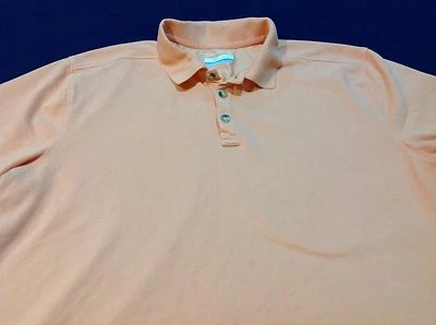 Polo de golf Columbia omni-sombra protección solar melocotón grande para hombre Foto 1 de 4