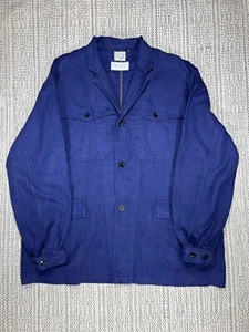 Chaqueta de Trabajo Francesa Cuello ORSLOW, HOMBRE MEDIANA, TALLA 3, Fennica Tencel, JAPÓN - Imagen 1 de 8