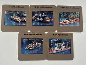 Diapositivas de 35 mm de colección "Bailarines de Hawaii" - bailarines maoríes, tahitianos, hawaianos, fijianos - Imagen 1 de 6
