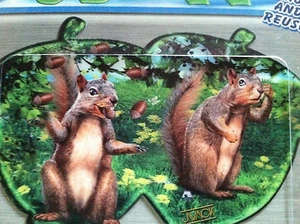Bookmark Trenz 3D Art Skin for Tablets - Squirrelin'Around - Zdjęcie 1 z 2