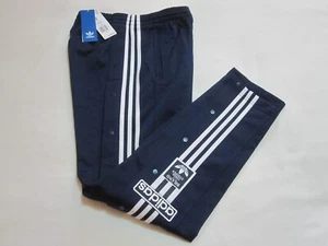 Adidas Originals Adibreak Button Track Pants (Color: Blue | Size: Small) NWT - Picture 1 of 15