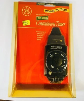 General-Electric GE Countdown Timer LIGHT-SENSING PHOTOCELL, NEW - Image 1 of 3