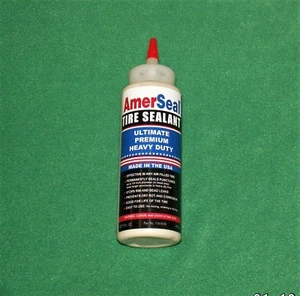 💥 AMERSEAL 16 oz TIRE AND TUBE SEALANT MOTORCYCLE LAWN MOWER SERVICE MADE USA - Picture 1 of 4
