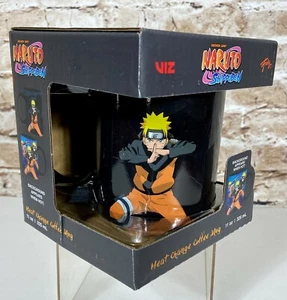 Taza de café Naruto Shippuden cambio de calor 11 oz ~ El fondo aparece cuando está caliente ~ NUEVA - Imagen 1 de 5