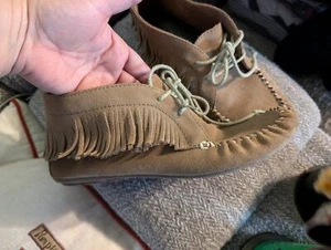 American eagle "Pima" moccasins leather shoes 9 - Picture 1 of 5
