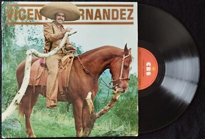 VICENTE FERNANDEZ  (1978) RAREST SPANISH LP COVERING SONGS OF JUAN GABRIEL - Image 1 of 4