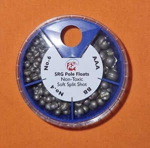 SRG Non Toxic Split Shot 4 Way Dispenser (AAA, BB, No4, No6) - Picture 1 of 1