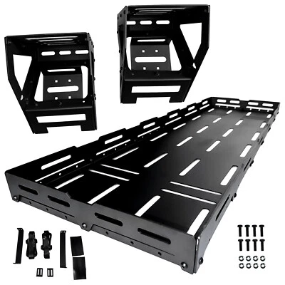 For Jeep Wrangler CJ YJ JT JK JL Ford Bronco Spare Tire Utility Storage Basket - image 1 of 4