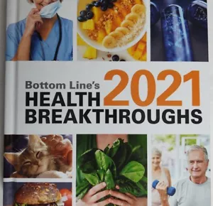 Bottom Line's Health Breakthroughs 2021 Hardback EUC - Imagen 1 de 10