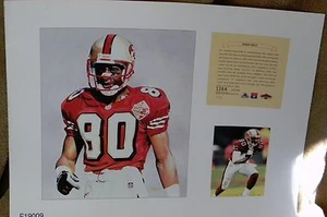 Jerry Rice San Francisco 49ers NFL11x14 Print Pro Football Hall Of Fame HOF A - Picture 1 of 1