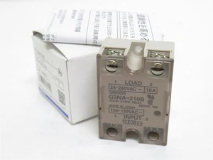 230388 New In Box; Omron G3NA-210B-DC5-24 Solid State Relay; 100-120VAC - Picture 1 of 6