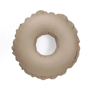 Garden Glory Cotton Couture Canvas Pool Float Ring Raft Round 110cm Beige - Picture 1 of 4