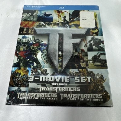 Transformers Trilogy (Blu-Ray Disc, 2011, 3-Disc Set) Box Set  - Image 1 of 4