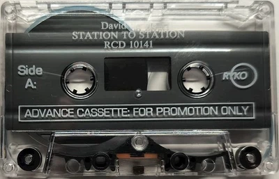 David Bowie - Station to Station - RYKO PROMOTION Cassette Tape - Image 1 of 4