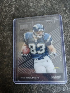 2015 Panini Clear Vision Rookie ReVision Wes Welker Card# 91 - Picture 1 of 2