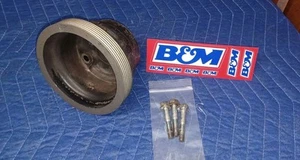 Small Block Chevy B&M 144 / Weiand 142 144 Supercharger 6-Rib Crank Pulley - Bild 1 von 5