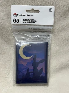Pokemon Center Official Sleeves (x65) Eevee & Umbreon at Twilight - Picture 1 of 4