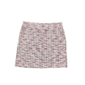 Loft Pink A-Line Skirt Medium Polyester Pockets Office Casual - Picture 1 of 6