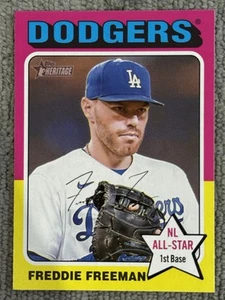 2024 Topps Heritage Freddie Freeman #248 Los Angeles Dodgers Baseballkarte - Bild 1 von 2