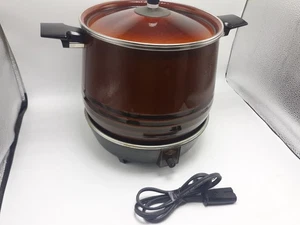 Vintage West Bend No.5225 6 Qt. Lazy Day Slo-Cooker-tested - Picture 1 of 10