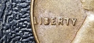 1957 D Error Filled B Lincoln Wheat Cent Penny  - Picture 1 of 3