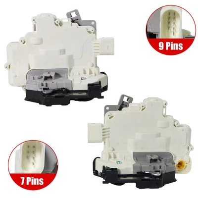 Front RH & LH 2 x Door Lock Latch Actuator For AUDI A4 A5 Q3 VW TOUAREG PASSAT Foto 1 de 4