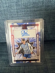 2024-25 Panini Impecable Premier League Solly March IS-SM Ruby Star Auto 10/49 - Imagen 1 de 2