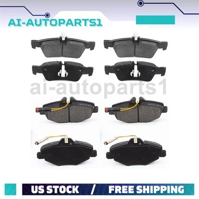 For 2003 - 2006 2007 2008 2009 Mercedes-Benz E320 Pair Front + Rear Brake Pads - Image 1 of 4