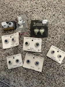 Lote de ojos de muñeca varios tamaños, colores y estilos - Imagen 1 de 4