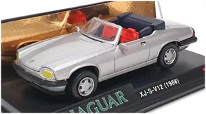Newray 1/43 Scale Diecast 48849 - 1988 Jaguar XJS V12 - Silver - Picture 1 of 5