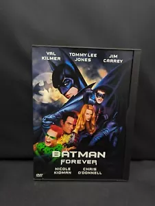 Batman Forever (DVD, 1997) Val Kilmer Jim Carrey Tommy Lee Jones - Foto 1 di 1