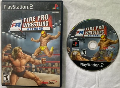 Fire Pro Wrestling Returns (Sony PlayStation 2, 2007) Без руководства Хорошее состояние товара - Изображение 1 из 3
