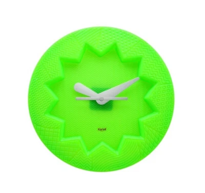 Reloj Kartell Crystal Palace – Diseño Alessandro Mendini 2015 Verde - Imagen 1 de 4