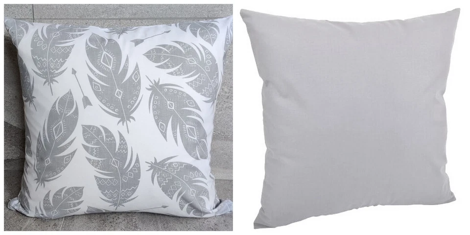 Kissenhülle Hülle Kissenbezug Bezug Dekokissen 100% Baumwolle 20 Maße Feder - Bild 1 von 1