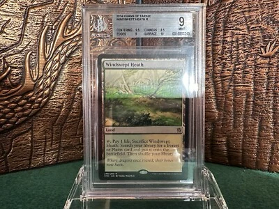 Windswept Heath - MTG - Khans of Takir - Mint. BGS 9 with a 9.5 and 10. - Image 1 of 4