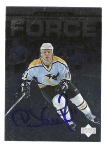 Signed DARIUS KASPARAITIS Pittsburgh Penguins 1998-99 Upper Deck Force card #391 - Picture 1 of 1