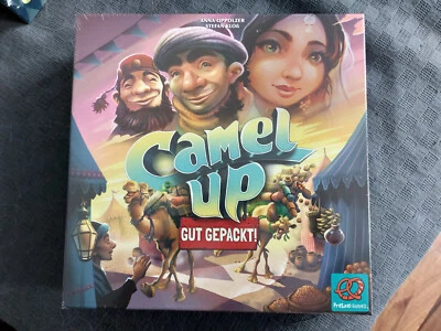 Camel Up - gut gepackt - Asmodee- Folie - Brettspiel-Sammlung-Konvolut-Boardgame - Bild 1 von 3